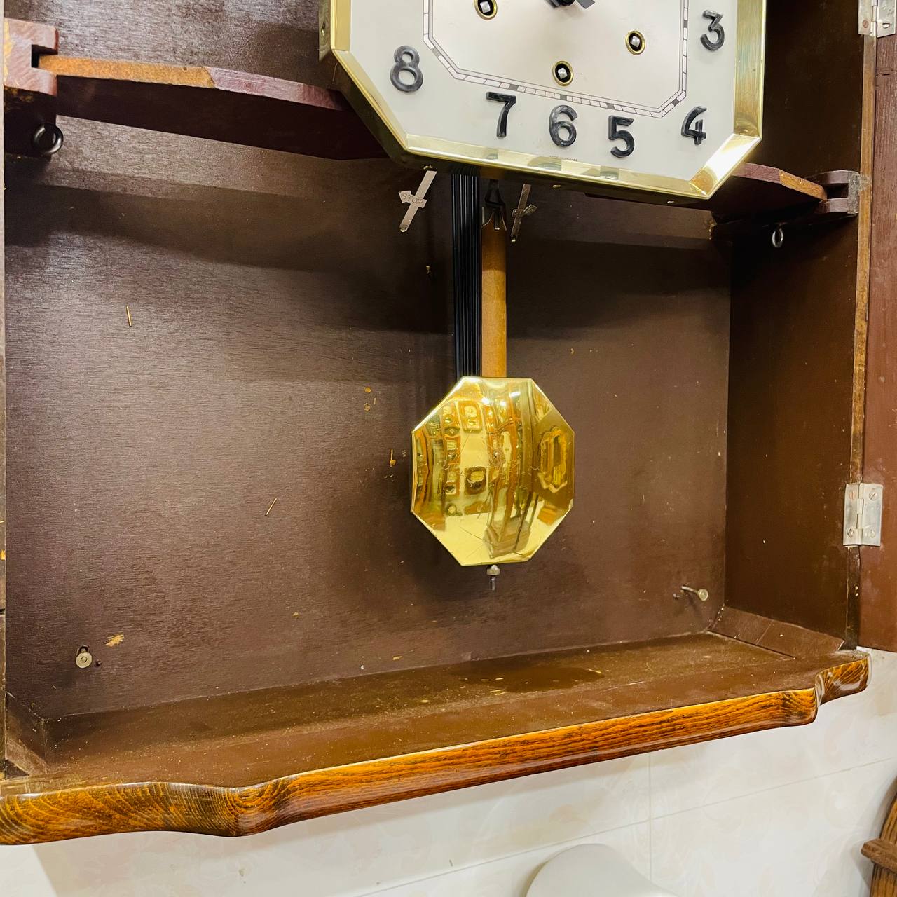 Đồng hồ cổ Odo 62/8 thùng khủng số nổi siêu VIP - Ảnh 10