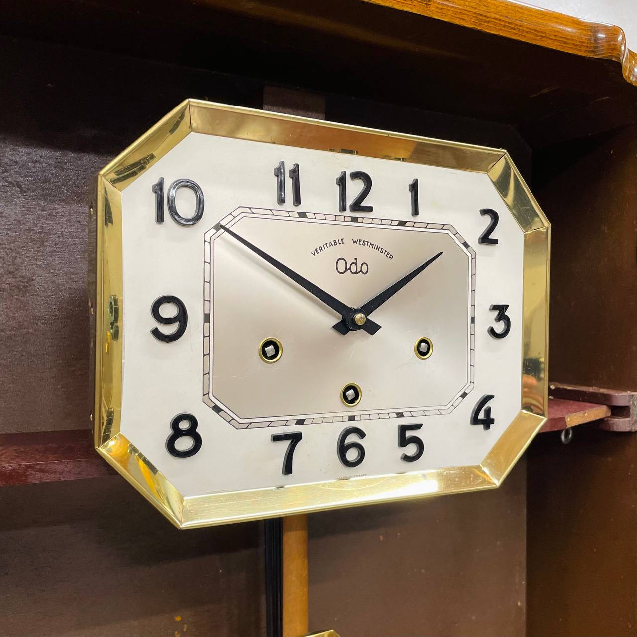 Đồng hồ cổ Odo 62/8 thùng khủng số nổi siêu VIP - Ảnh 9