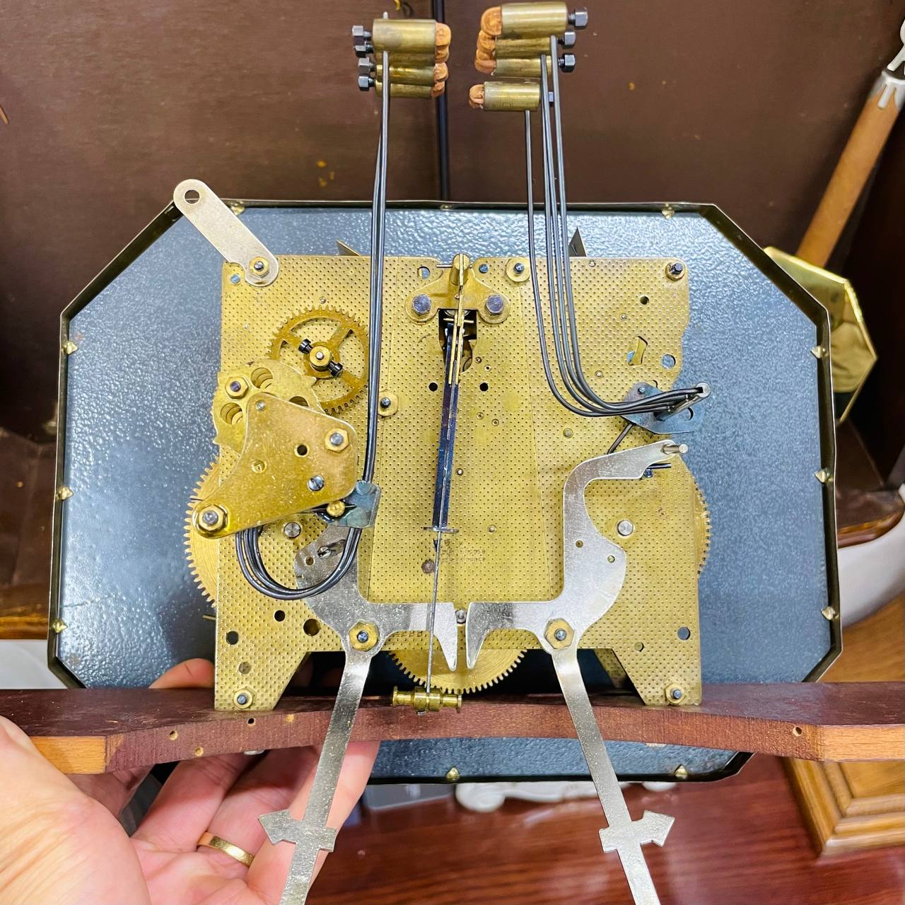 Đồng hồ cổ Odo 62/8 thùng khủng số nổi siêu VIP - Ảnh 11