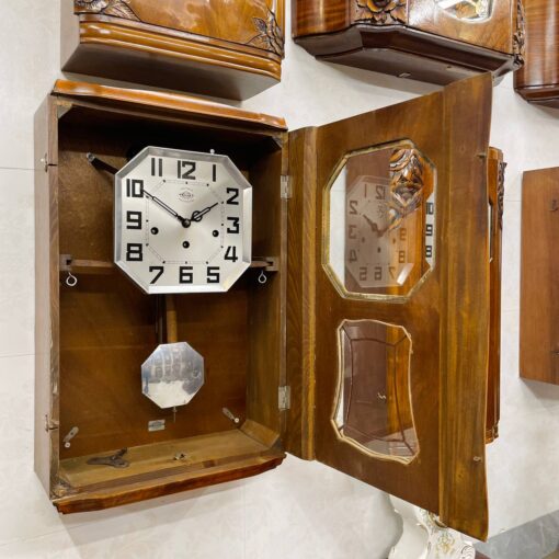 Đồng hồ cổ Girod 8/8 thùng nu chơi chuông 2 bản nhạc - Ảnh 6