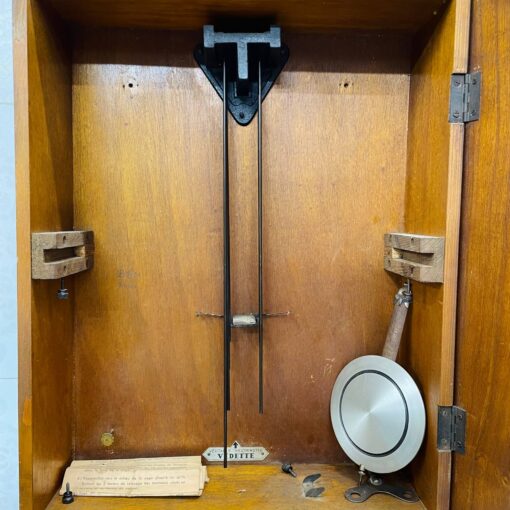 Đồng hồ cổ Vedette 8/8 thùng sồi hoa đẹp cổ điển - Ảnh 11