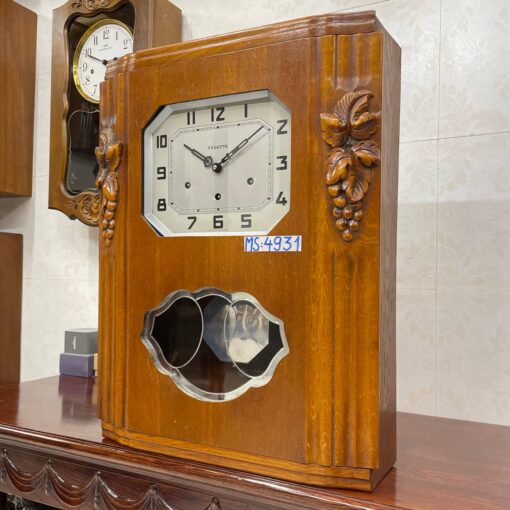 Đồng hồ cổ Vedette 8/8 thùng nu nho - Ảnh 3