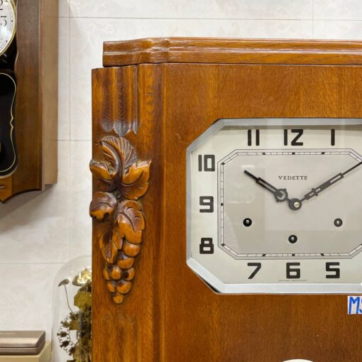 Đồng hồ cổ Vedette 8/8 thùng nu nho - Ảnh 4