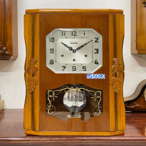 Đồng hồ cổ Vedette 8/8 thùng nu nho - Ảnh 2