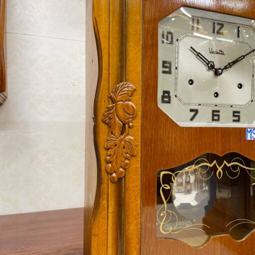 Đồng hồ cổ Vedette 8/8 thùng nu nho - Ảnh 4