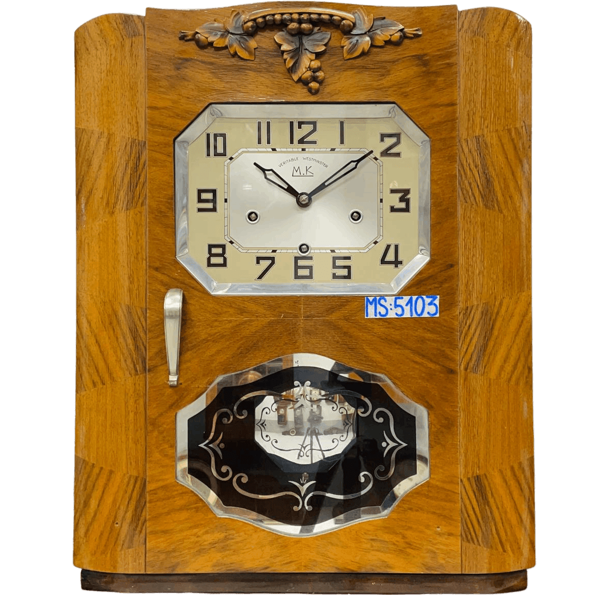 Đồng hồ cổ MK 8/8 thùng nu nho siêu chất