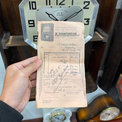 Đồng hồ cổ MK 8/8 thùng nu nho siêu chất - Ảnh 13