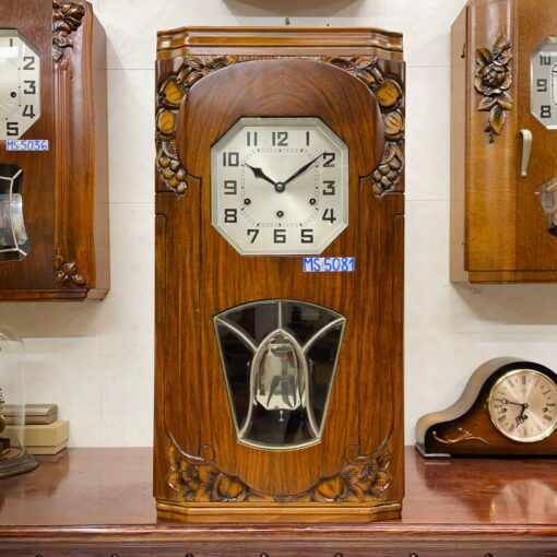 Đồng hồ cổ GB 8/8 thùng nu đào siêu chất - Ảnh 2