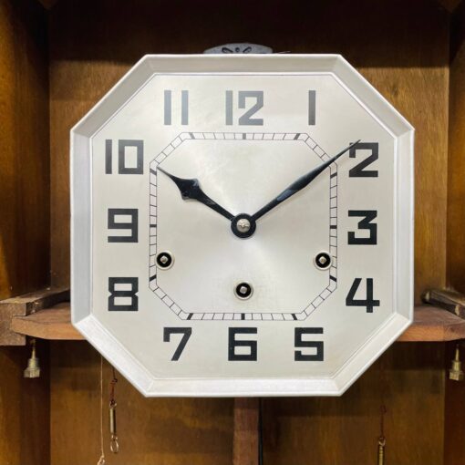 Đồng hồ cổ GB 8/8 thùng nu đào siêu chất - Ảnh 7