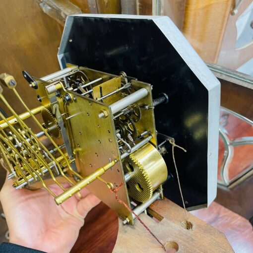 Đồng hồ cổ GB 8/8 thùng nu đào siêu chất - Ảnh 10