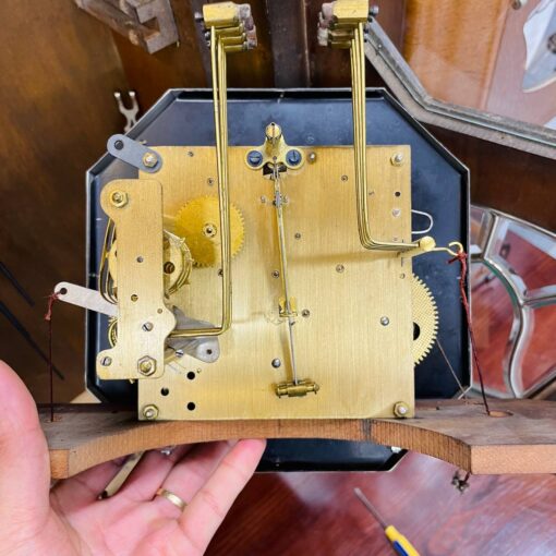 Đồng hồ cổ GB 8/8 thùng nu đào siêu chất - Ảnh 14