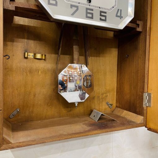 Đồng hồ cổ FFR 8/8 thùng nu đào đẹp cổ điển - Ảnh 7