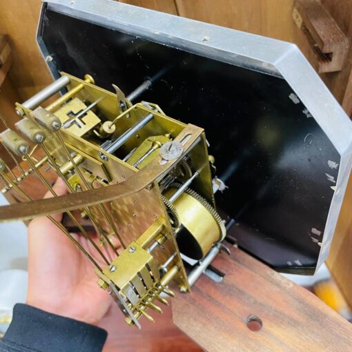 Đồng hồ cổ FFR 8/8 thùng nu đào đẹp cổ điển - Ảnh 10