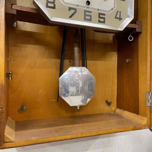 Đồng hồ cổ Girod 8/8 thùng sồi chuông ngân - Ảnh 7