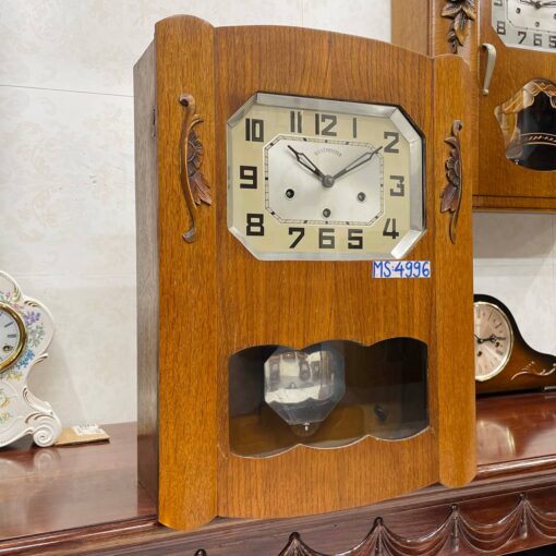 Đồng hồ cổ Girod 8/8 thùng sồi chuông ngân - Ảnh 3