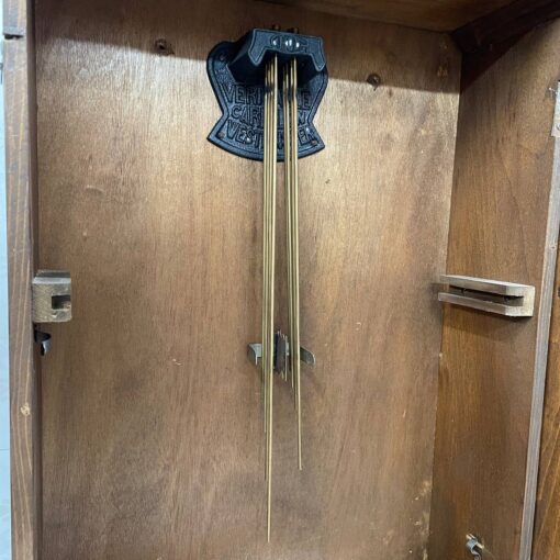 Đồng hồ cổ Girod 8/8 thùng nu dài chơi chuông 2 bản nhạc - Ảnh 11