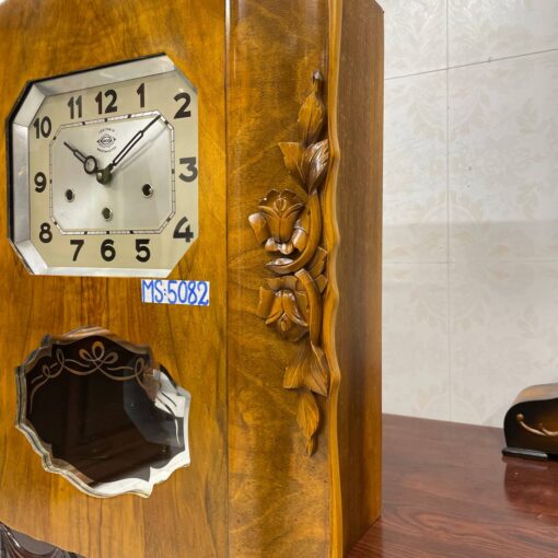 Đồng hồ cổ Girod 5/5 thùng nu hoa hồng - Ảnh 4