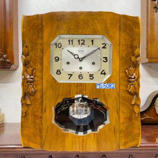 Đồng hồ cổ Girod 5/5 thùng nu hoa hồng - Ảnh 2