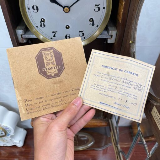 Đồng hồ cổ Vedette 10/10 Kìa con bướm vàng độc quyền - Ảnh 6