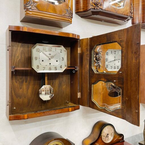 Đồng hồ cổ Odo 54/8 thùng lúa mạch số Crom siêu chất - Ảnh 7