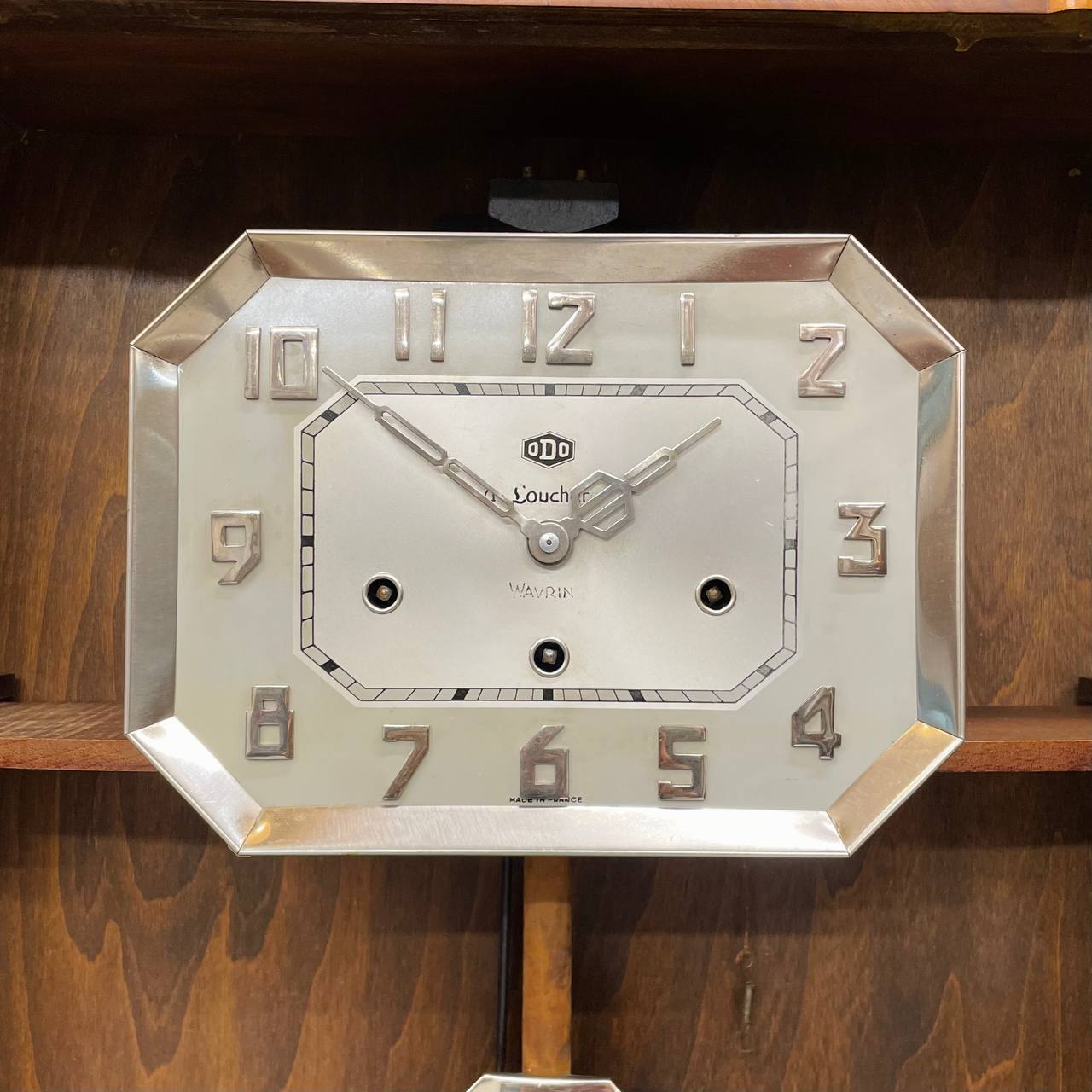 Đồng hồ cổ Odo 54/8 thùng lúa mạch số Crom siêu chất - Ảnh 8