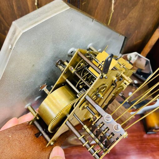 Đồng hồ cổ Odo 54/8 thùng lúa mạch số Crom siêu chất - Ảnh 11