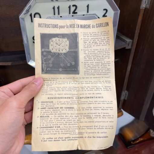 Đồng hồ cổ FFR 8/8 số nổi chuông siêu hay - Ảnh 15