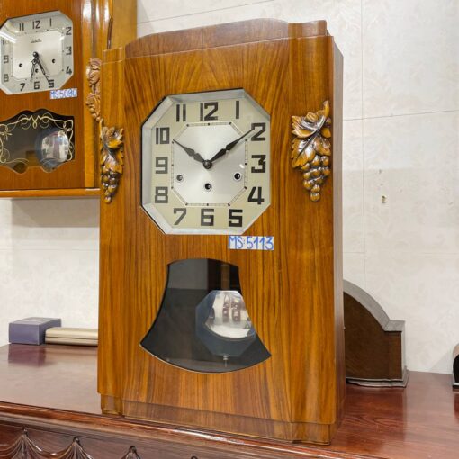 Đồng hồ cổ Jura 8/8 thùng nu nho chuông hay - Ảnh 4