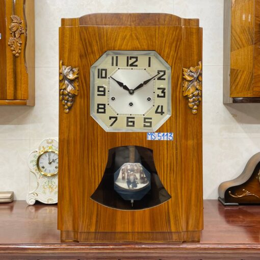 Đồng hồ cổ Jura 8/8 thùng nu nho chuông hay - Ảnh 2