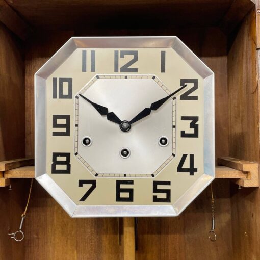 Đồng hồ cổ Jura 8/8 thùng nu nho chuông hay - Ảnh 7