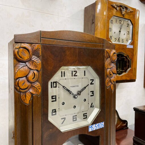 Đồng hồ cổ Vedette 5/5 thùng 4 bông đào - Ảnh 4