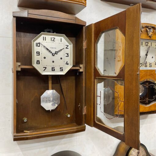 Đồng hồ cổ Vedette 5/5 thùng 4 bông đào - Ảnh 6