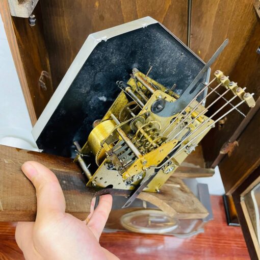 Đồng hồ cổ Vedette 5/5 thùng 4 bông đào - Ảnh 10