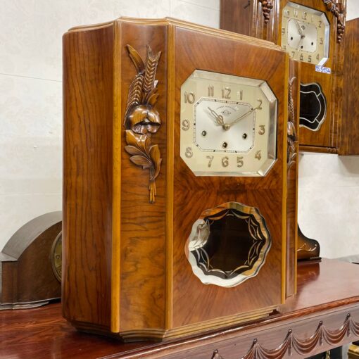 Đồng hồ cổ Girod 8/8 thùng 3 buồng số Crom siêu VIP - Ảnh 3