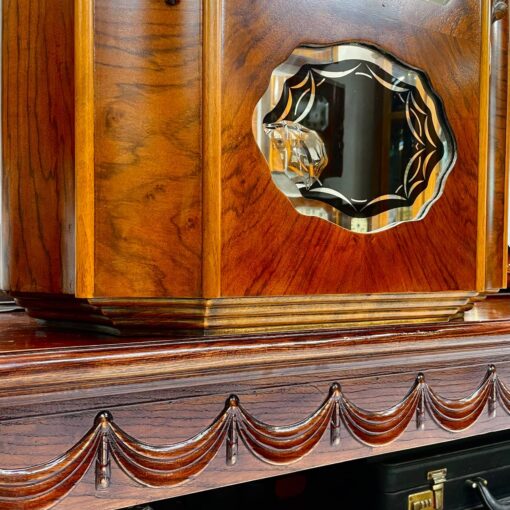 Đồng hồ cổ Girod 8/8 thùng 3 buồng số Crom siêu VIP - Ảnh 8