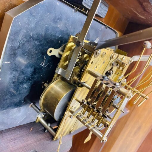 Đồng hồ cổ Girod 8/8 thùng 3 buồng số Crom siêu VIP - Ảnh 16