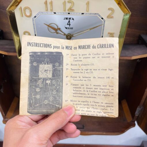 Đồng hồ cổ FFR 10/10 thùng 4 bông chơi chuông 4 bản nhạc - Ảnh 16