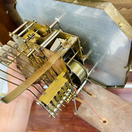 Đồng hồ cổ FFR 10/10 thùng 4 bông chơi chuông 4 bản nhạc - Ảnh 11