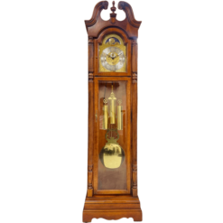 Đồng hồ tủ cây Howard Miller 12/12 mái sừng chơi chuông 3 bản nhạc
