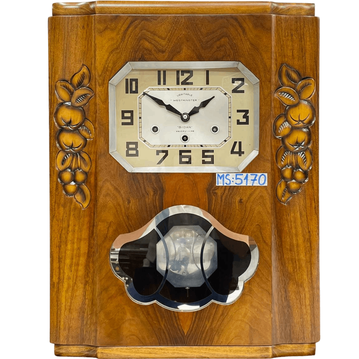 Đồng hồ cổ Jura 8/8 thùng nu đào