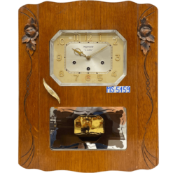 Đồng hồ cổ FFR 10/10 thùng nu đào chơi chuông 4 bản nhạc