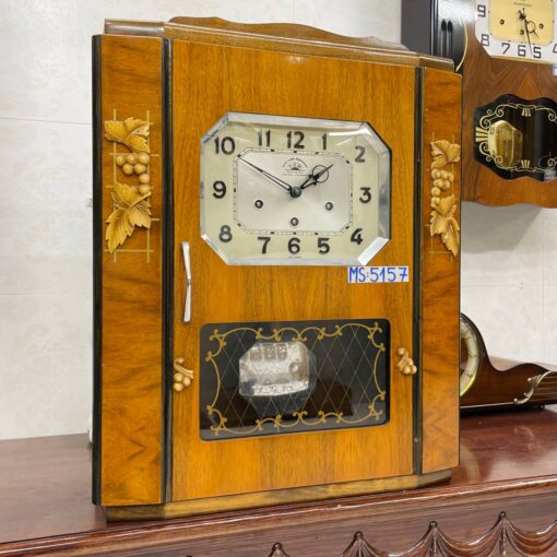 Đồng hồ cổ FFR 8/8 thùng nu nho số nổi - Ảnh 3