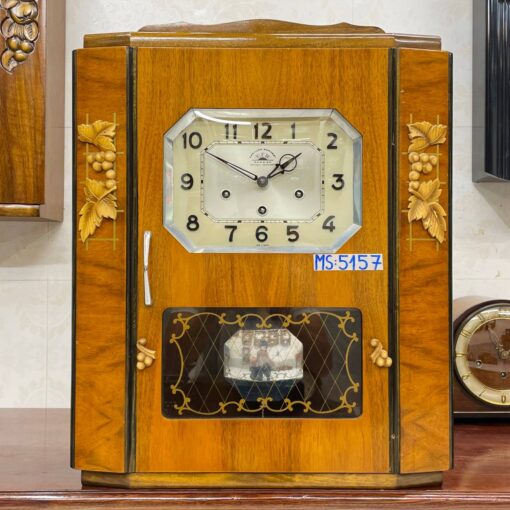 Đồng hồ cổ FFR 8/8 thùng nu nho số nổi - Ảnh 2