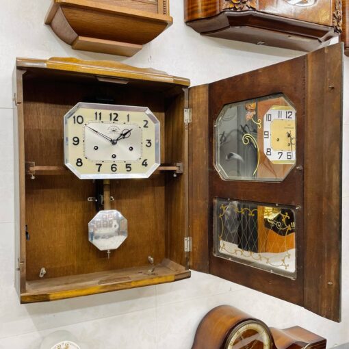 Đồng hồ cổ FFR 8/8 thùng nu nho số nổi - Ảnh 6