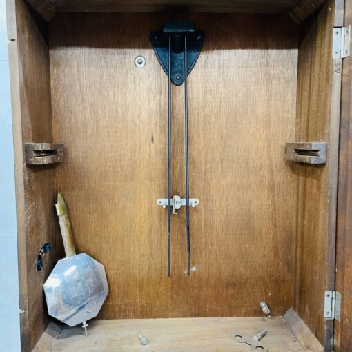 Đồng hồ cổ FFR 8/8 thùng nu nho số nổi - Ảnh 13