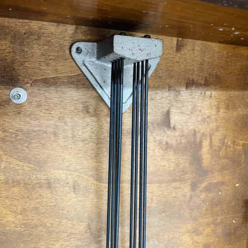 Đồng hồ cổ Jura 8/8 chạm bông tinh xảo chuông hay - Ảnh 14