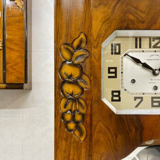 Đồng hồ cổ Jura 8/8 thùng nu đào - Ảnh 4