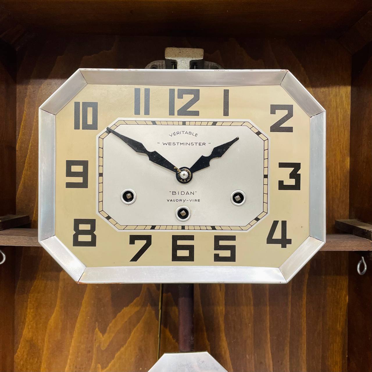 Đồng hồ cổ Jura 8/8 thùng nu đào - Ảnh 8