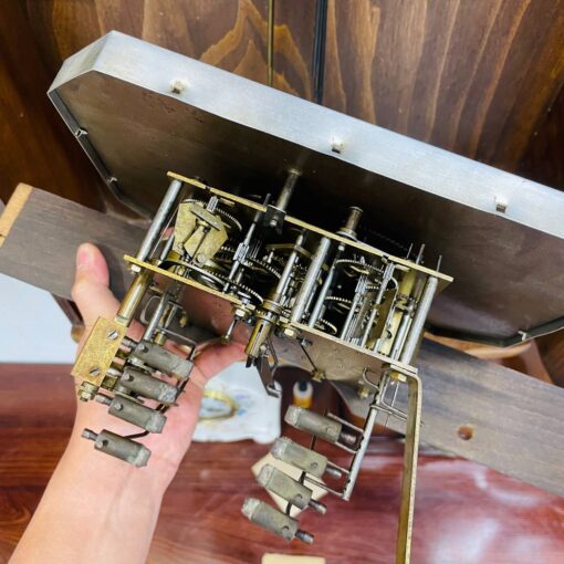 Đồng hồ cổ Jura 8/8 thùng nu đào - Ảnh 14