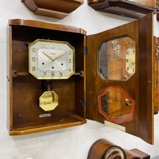 Đồng hồ cổ Vedette 8/8 số nổi vàng chuông hay - Ảnh 6